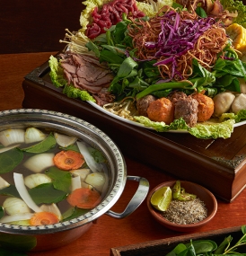 Lẩu bò lá giang cỡ nhỏ 